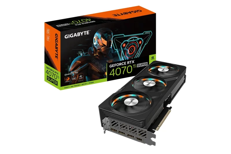 GIGABYTE GeForce RTX 4070 TI SUPER GAMING OC 16GB, grafička kartica