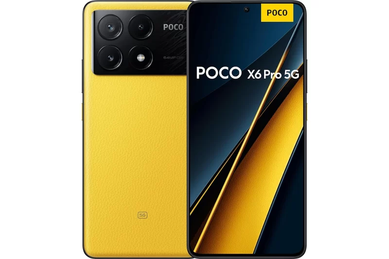 POCO X6 Pro 5G 12/512GB mobitel, žuti