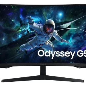 Samsung Odyssey G5 LS32CG552EUXEN monitor, 32", QHD, 165Hz, FreeSync, VA
