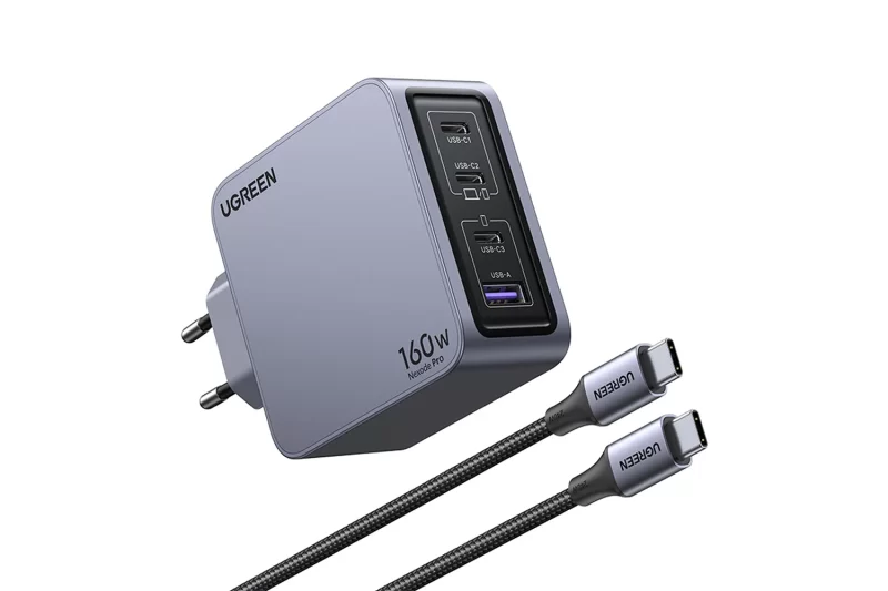 Ugreen Nexode Pro 160W 4-Portni GaN, strujni adapter