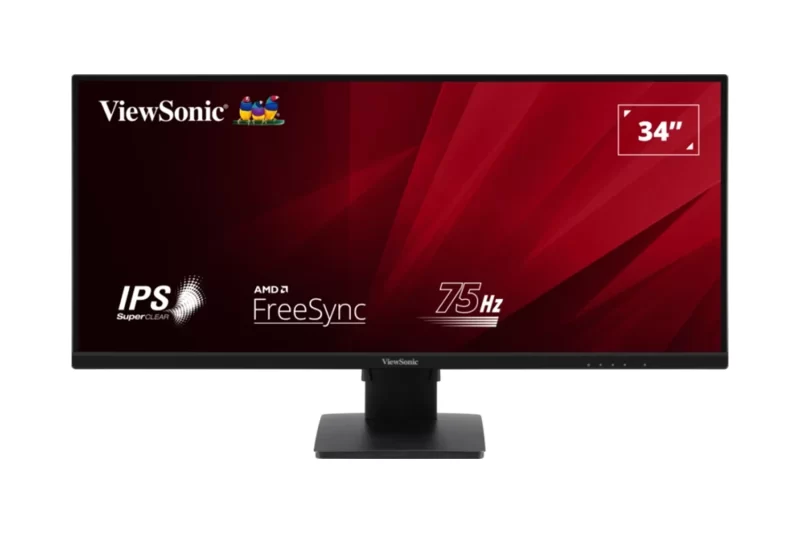 ViewSonic VA3456-MHDJ monitor, 34", WQHD, 75Hz, FreeSync, IPS