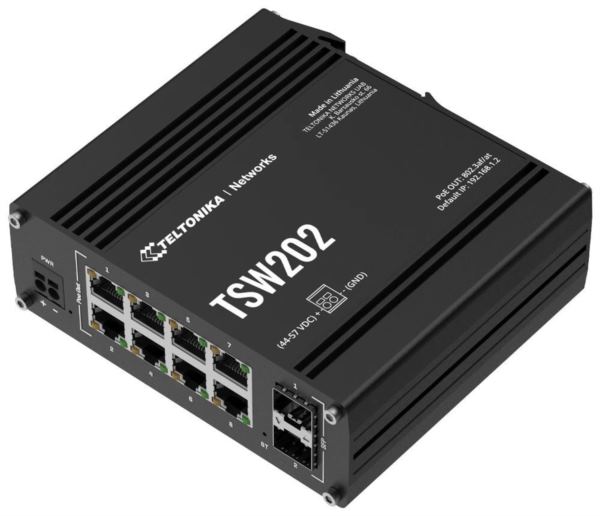 Teltonika TSW202 managed PoE switch
