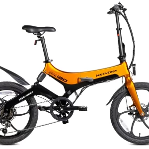 MS ENERGY eBike i20 električna bicikla, orange/black