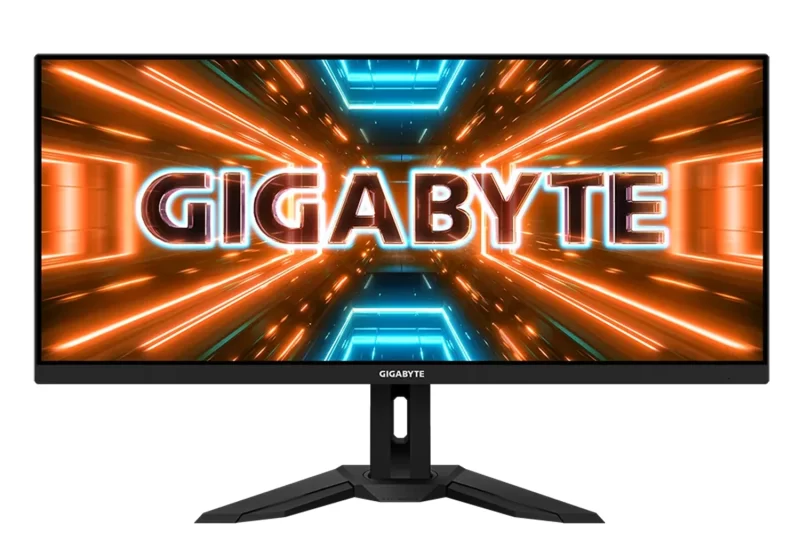 GIGABYTE M34WQ monitor, 34'', WQHD, 144Hz, FreeSync, IPS