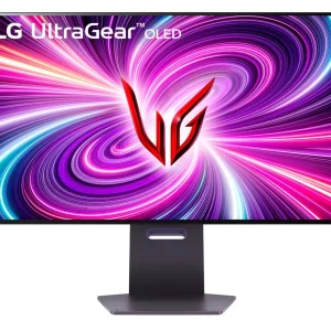 LG UltraGear 32GS95UX-B monitor, 32", 4K, 240Hz, FreeSync/G-Sync, OLED