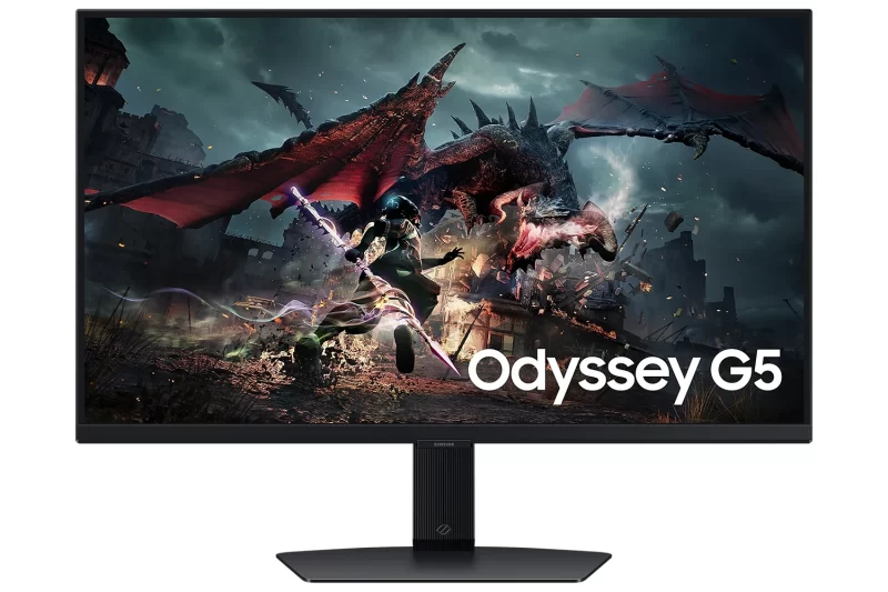 Samsung Odyssey LS27DG500EUXEN monitor, 27", QHD, 180Hz, FreeSync, IPS