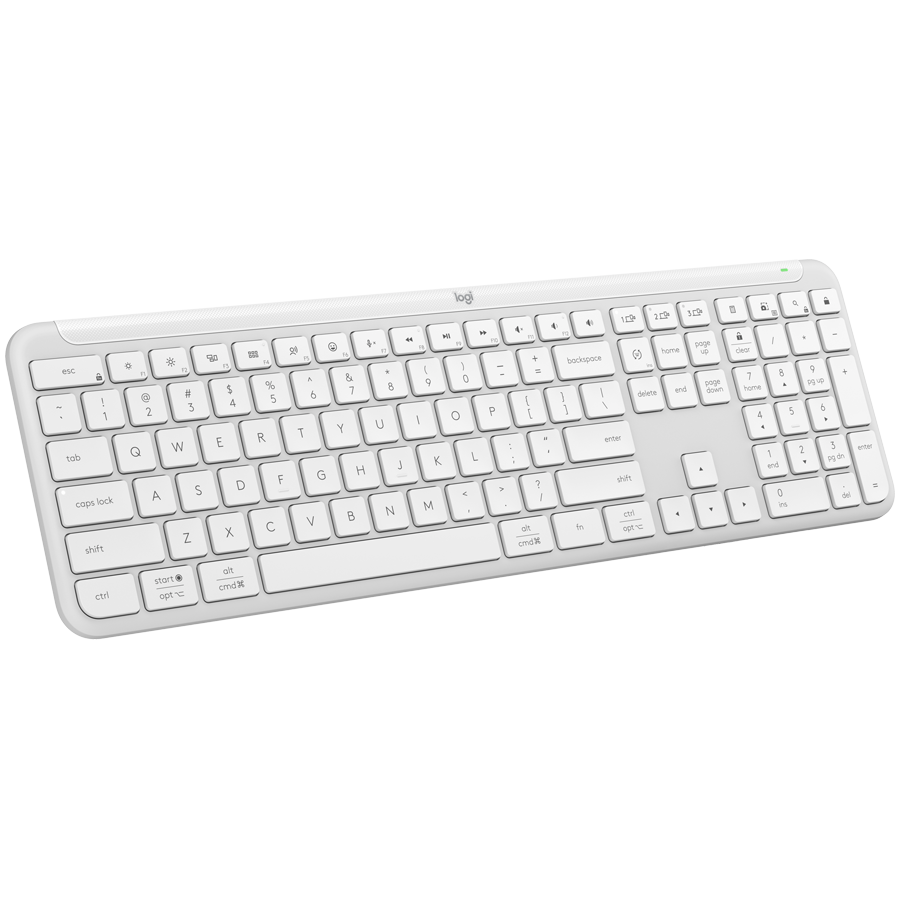 LOGITECH SIGNATURE SLIM WIRELESS KEYBOARD K950 - OFF WHITE - US INT'L - 2.4GHZ/BT - INTNL-973 - Slika 3