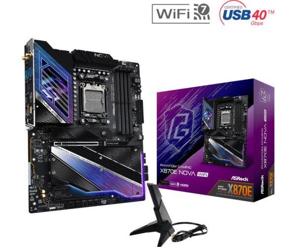 Asrock AMD AM5 X870E NOVA WIFI ASR-X870E NOVA WIFI