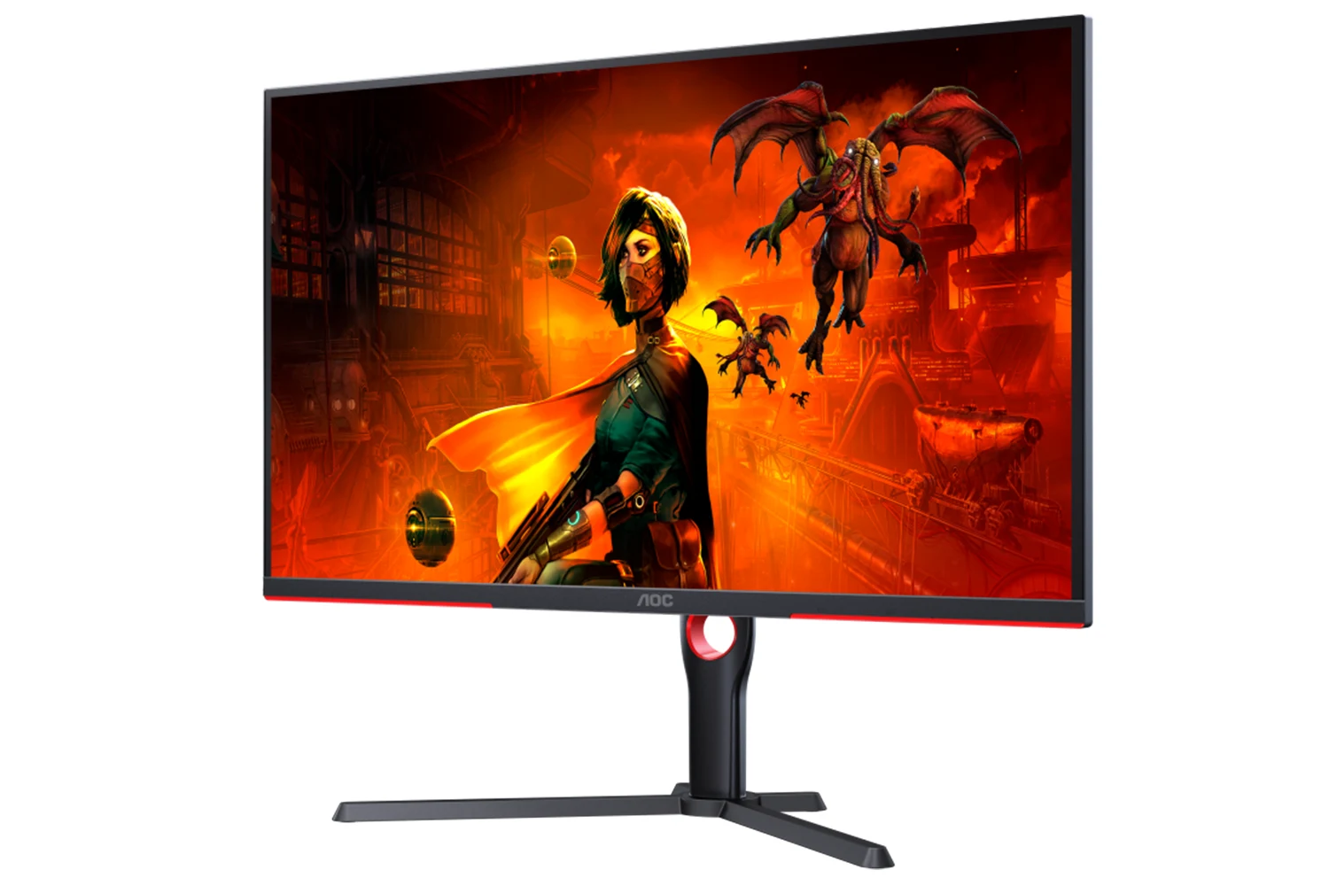AOC U32G3X monitor, 32", 4K, 144Hz, FreeSync/G-Sync, IPS - Slika 2