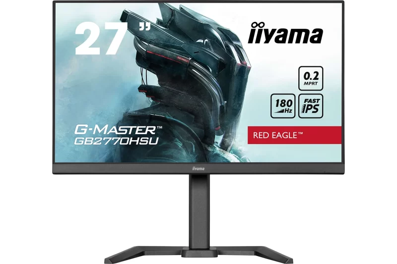 IIYAMA GB2770HSU-B6 monitor, 27", FullHD, 180Hz, Adaptive-Sync, IPS