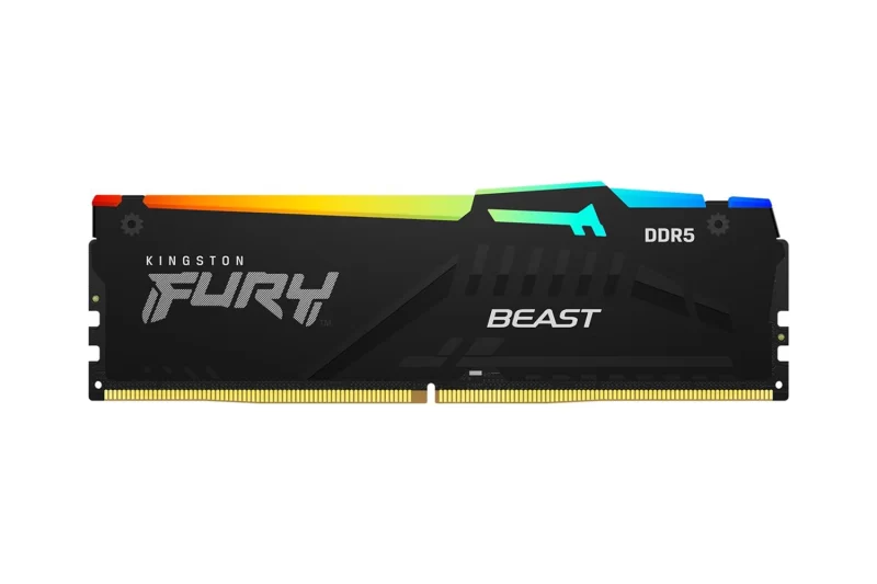 KINGSTON FURY Beast RGB 16GB DDR5 memorija, 6000MHz, CL36