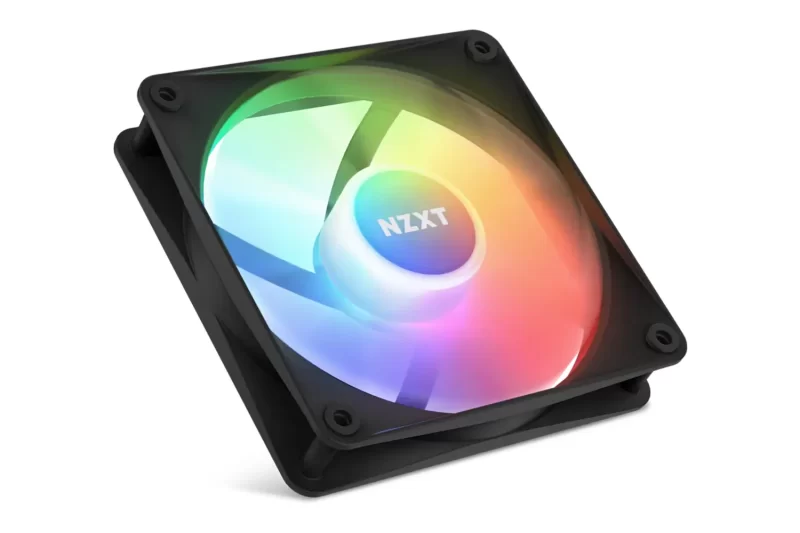 NZXT F120 RGB Core ventilator, crni