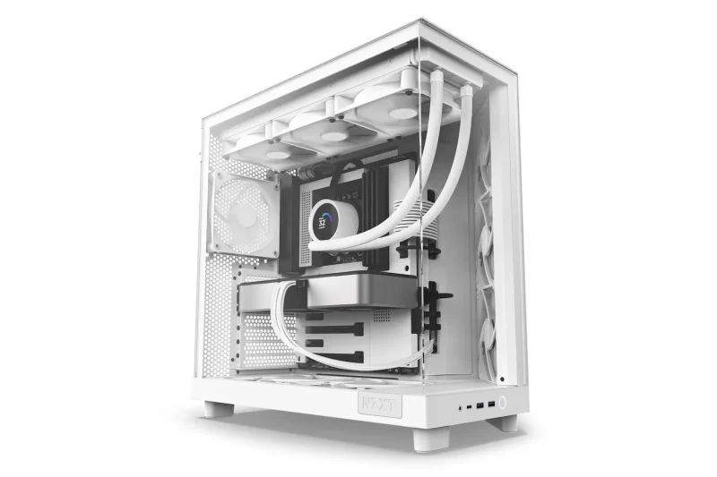 NZXT H6 Flow kućište, bijelo, ATX Mid Tower