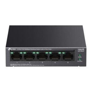 TP-Link 5-Port 10 100Mbps Desktop Switch with 4-Port PoE