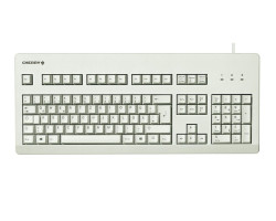 Cherry G80-3000 tipkovnica (mehanička) MX blue switch, USB, svijetlo-siva