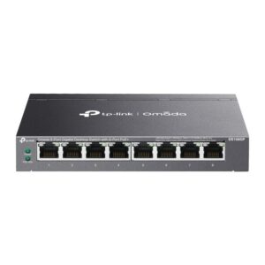 TP-Link Omada 8-Port Gigabit Unmanaged Desktop Switch, 8-Port PoE
