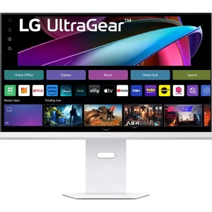 LG 32G810SA-W monitor, 32", 4K, 144Hz, Smart, FreeSync/G-Sync, IPS