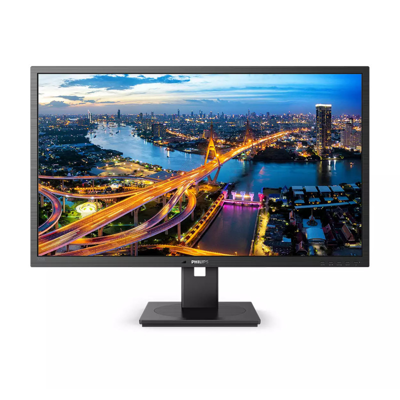 Philips 32" 325B1L/00 QHD (2560×1440) IPS, Pivot, 75Hz, 16:9, 4ms, 250 cd/m2, HDMI/2×DP, 4×USB-A/1×USB-B, zvučnici, crni