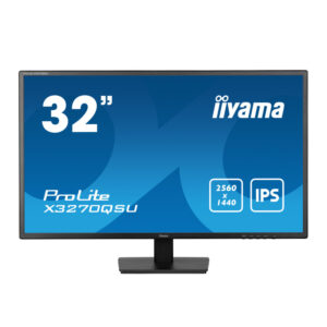 IIYAMA 32" X3270QSU-B1 WQHD (2560x1440) IPS, 100Hz, 16:9, 3ms, 250 cd/m2, 1200:1, 1xHDMI/DP, 3xUSB-A, zvučnici, crni