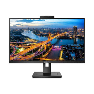 Philips 24" 242B1H/00 FHD (1920×1080) IPS, Pivot, Pop-up webcam, 75Hz, 4ms, 300 cd/m2, 1000:1, VGA/DVI-D/DP/HDMI, 3×USB-A/USB-B, zvučnici, crni