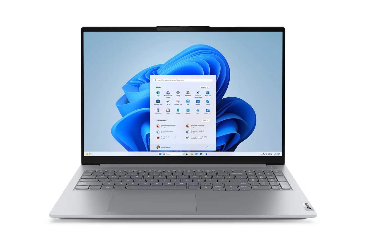 Lenovo ThinkBook 16 Gen 8 notebook, 21SK007RSC, 16"/U7/32GB/Arc/1TB/W11P