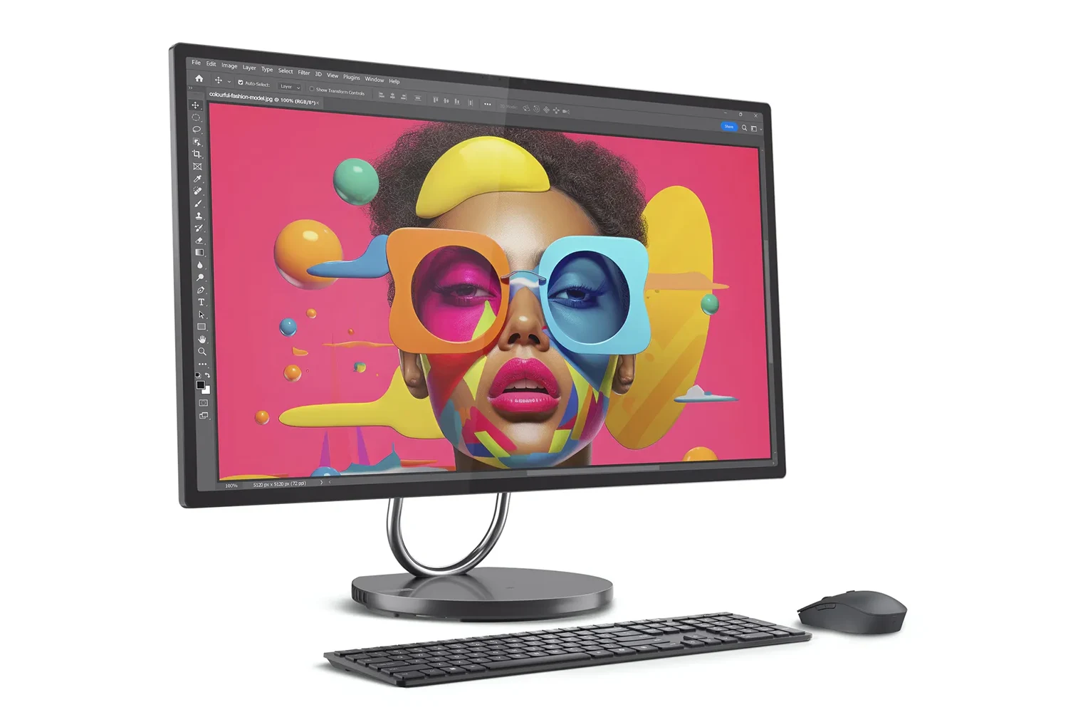 Lenovo Yoga AIO 27IAH10 računalo, F0J20024GE, 27"/U9/32GB/RTX4050/1TB/W11P