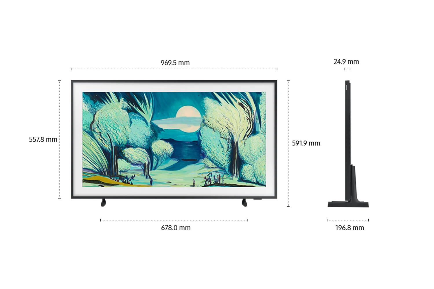 SAMSUNG The Frame QE43LS03FAUXXH televizor, UHD, Smart TV, Wi-Fi - Slika 2