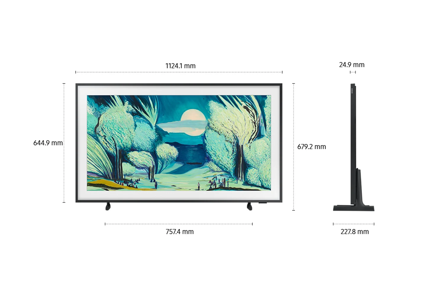 SAMSUNG The Frame QE50LS03FAUXXH televizor, UHD, Smart TV, Wi-Fi - Slika 2