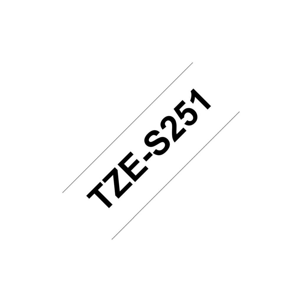 Vrpca Brother p-touch TZES251 24mm black/white
