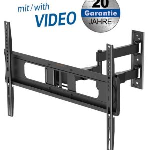 Transmedia Swivel TV wall mount, 32"-75" up to 50kg