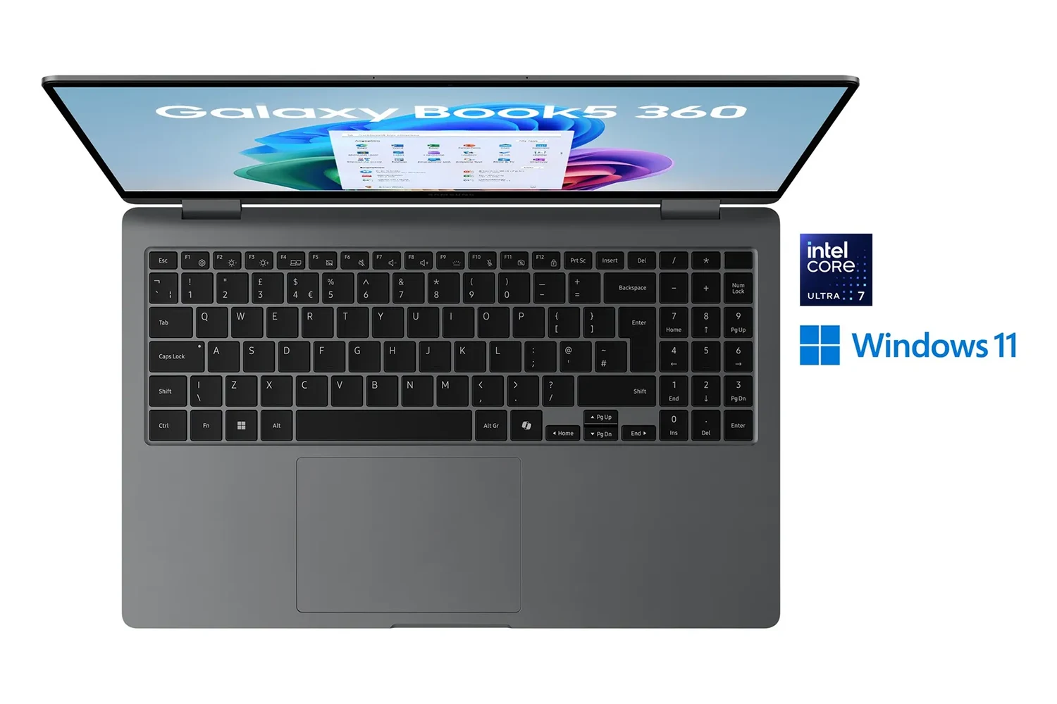SAMSUNG Galaxy Book5 360 notebook, NP750QHA-KA5DE, 15.6"/U7/16GB/Arc/1TB/W11 - Slika 2