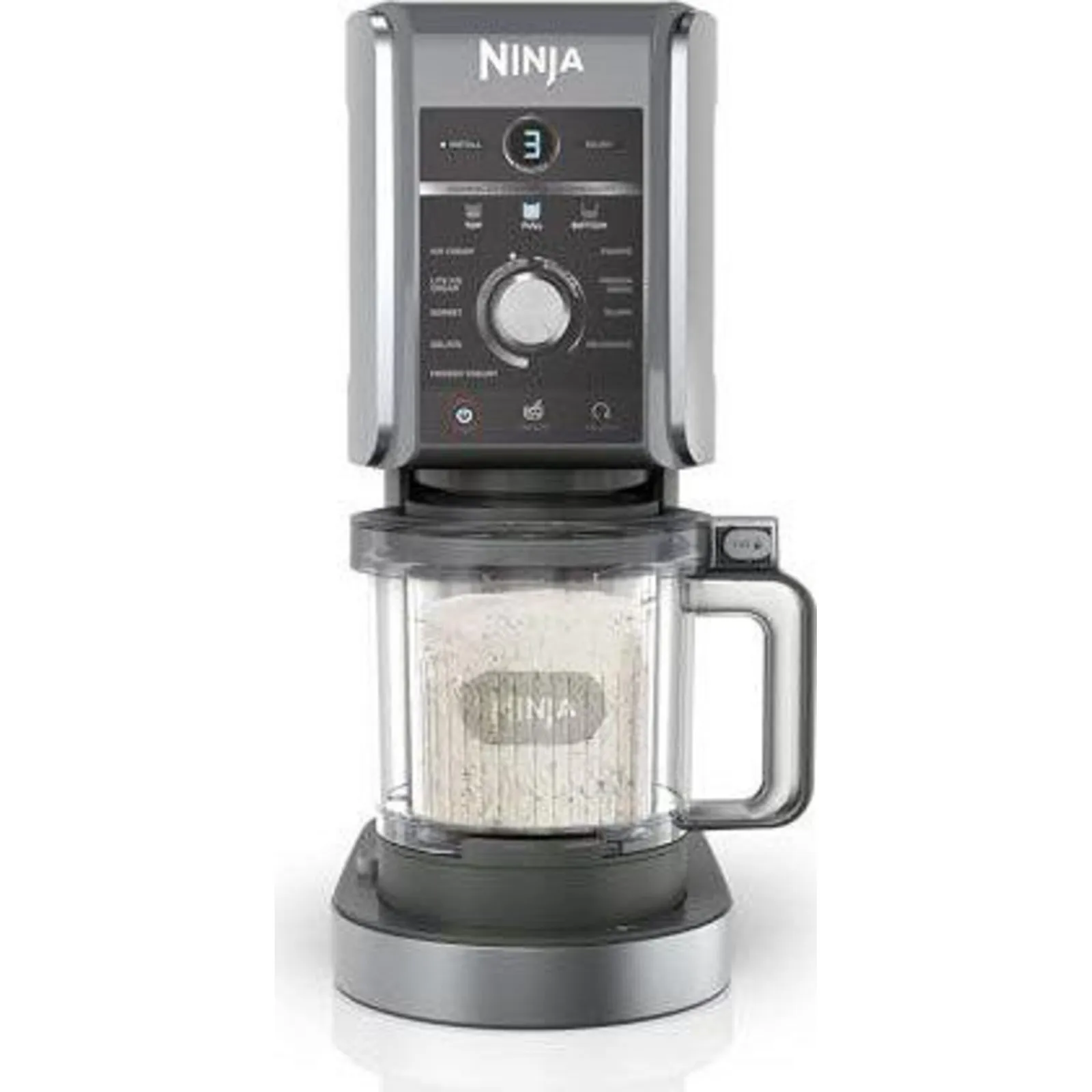 Ninja CREAMi Deluxe NC502EU, aparat za sladoled, sivi