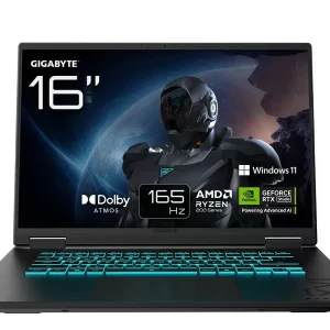 GIGABYTE GAMING A16 3WH notebook, 16"/Ryzen7/16GB/RTX5070/1TB/W11