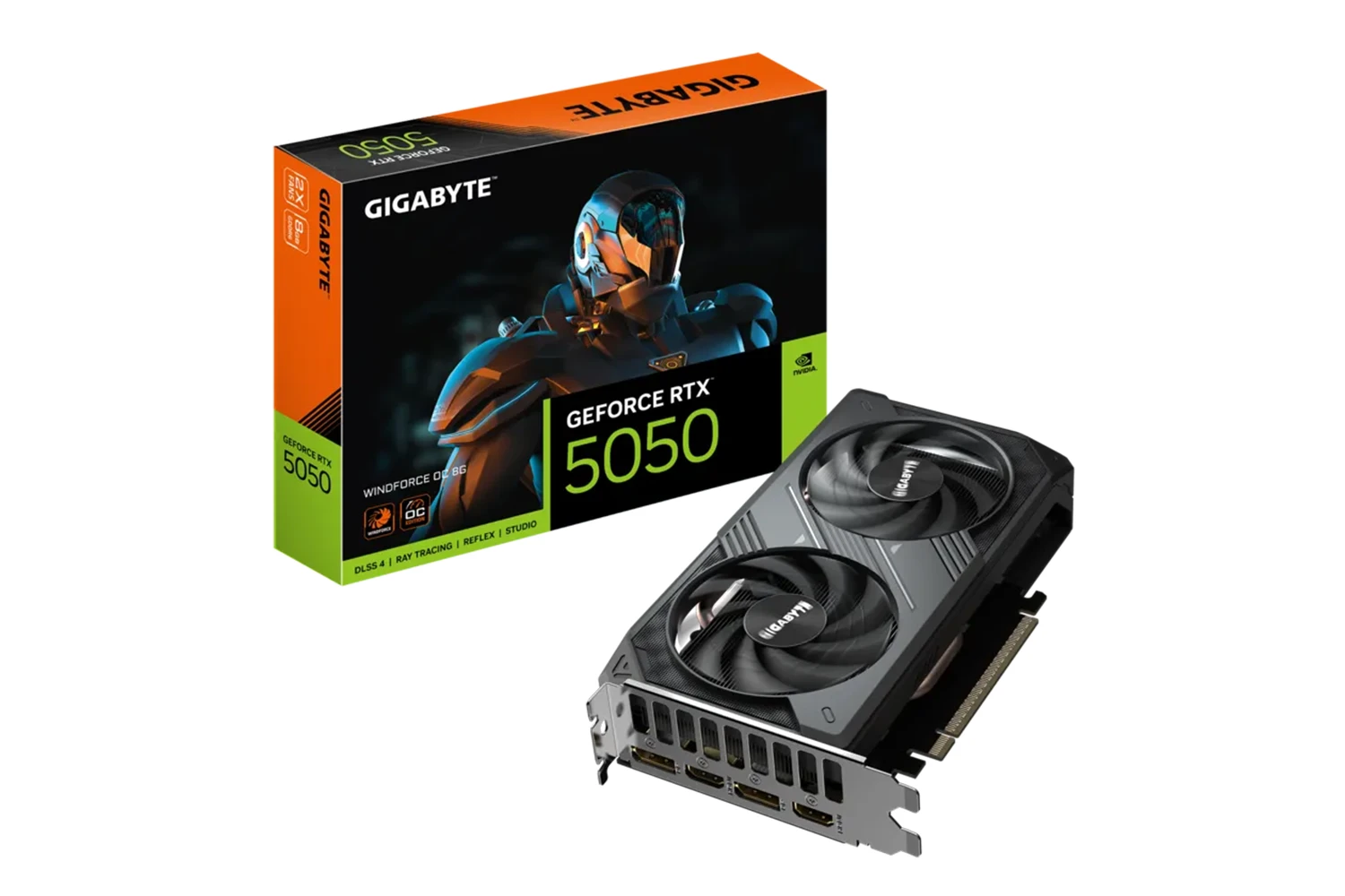 GIGABYTE GeForce RTX 5050 WINDFORCE OC 8G, grafička kartica