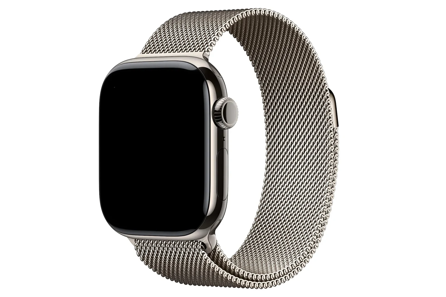 Apple Watch Series 11 GPS + Cellular 42mm pametni sat, Natural Titanium/Natural Milanese