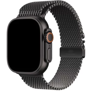 Apple Watch Ultra 3 GPS + Cellular 49mm pametni sat, Black Titanium/Milanese (M)
