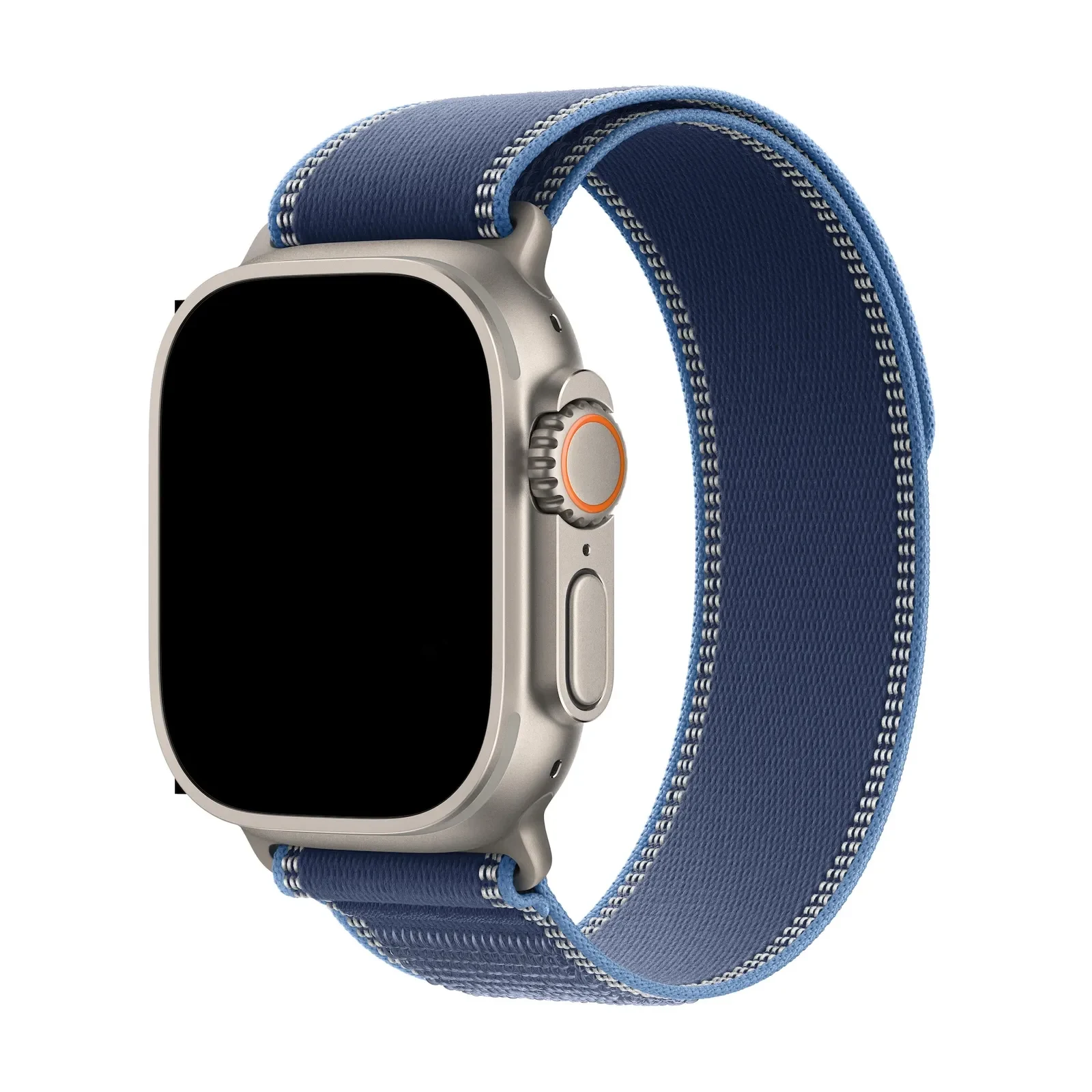 Apple Watch Ultra 3 GPS + Cellular pametni sat, Natural Titanium/Bright blue (M/L)