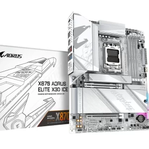 GIGABYTE X870 AORUS ELITE X3D ICE, matična ploča
