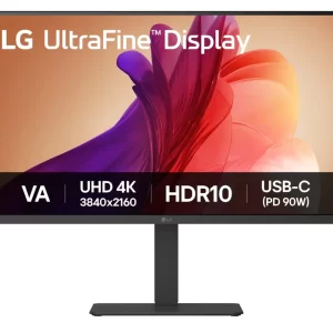 LG UltraFine 32U720A-B monitor, 32", 4K, USB-C, HDR, VA