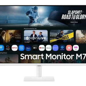 SAMSUNG LS32FM703UUXDU monitor, 32", 4K, Smart TV, USB-C, VA