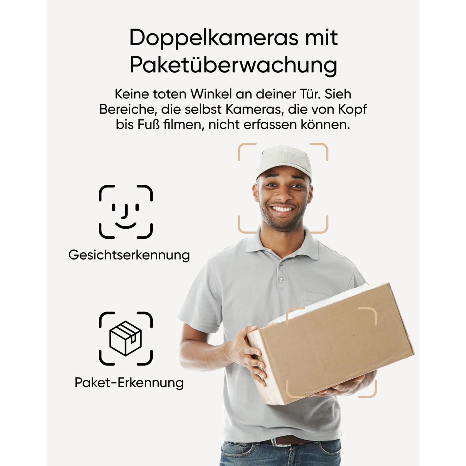 eufy Security Video Doorbell E340, dvostruke kamere s detekcijom paketa - Slika 4