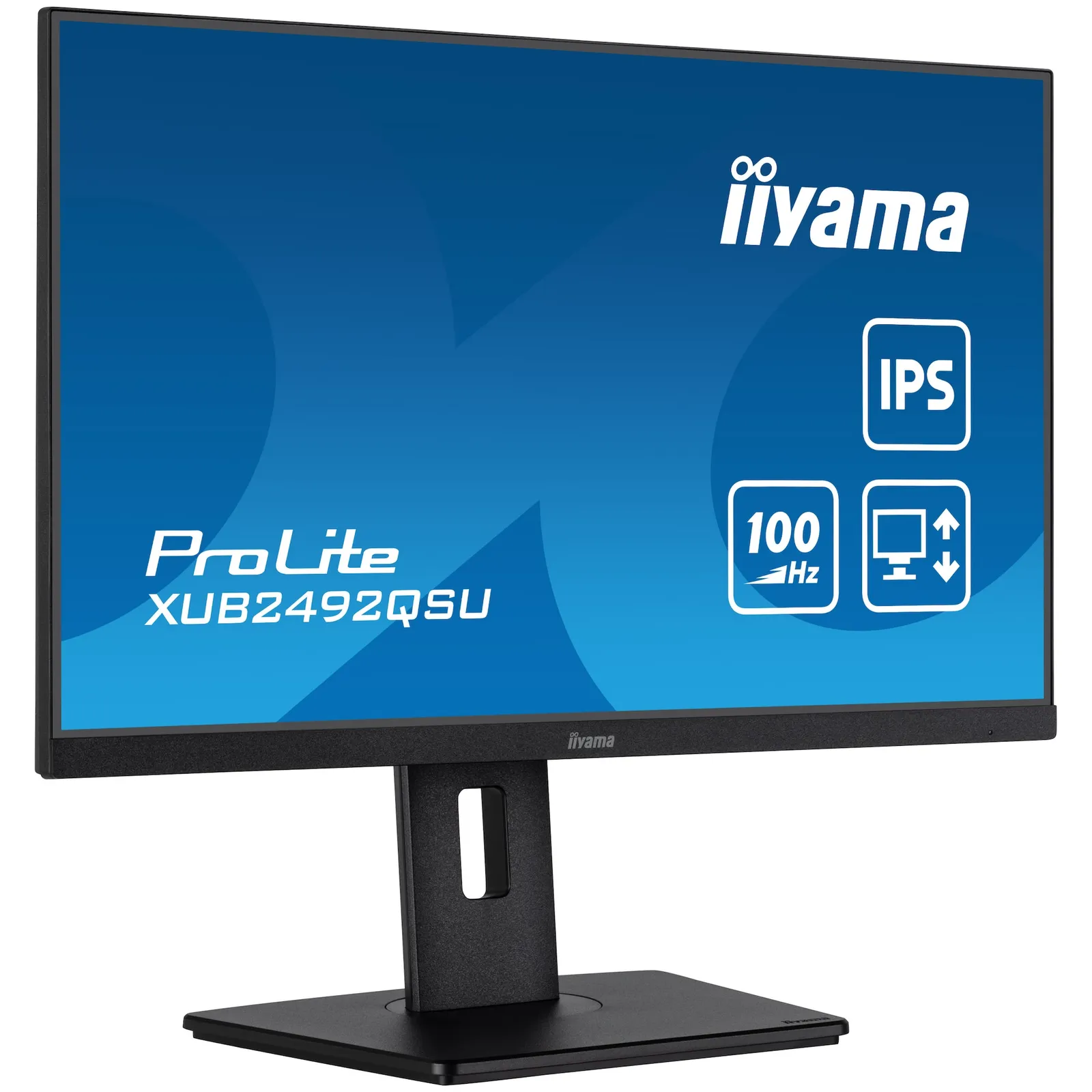 iiyama ProLite XUB2492QSU-B1 60,5cm (23,8") WQHD IPS Monitor HDMI/DP/USB-C - Slika 4