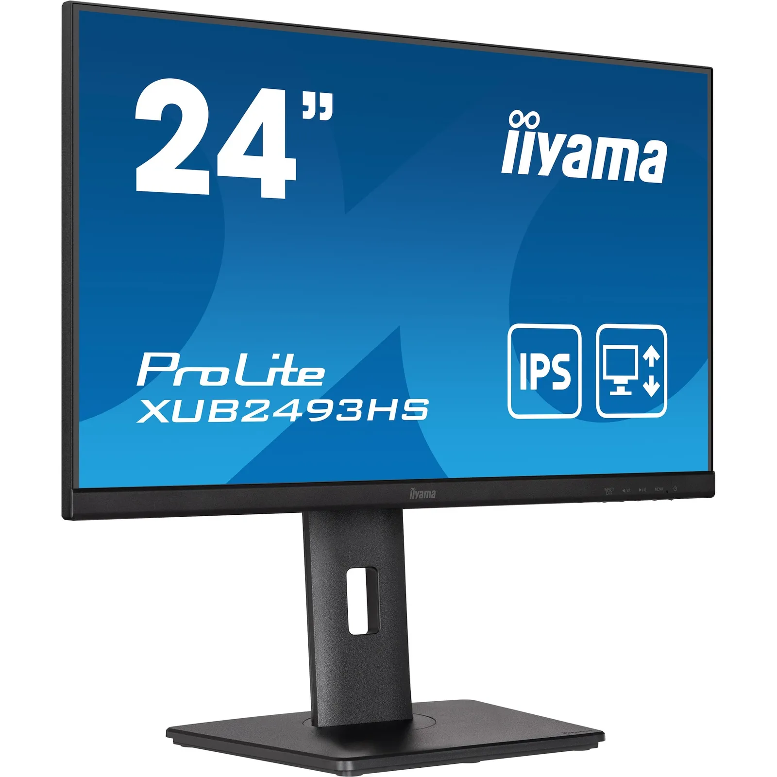 iiyama ProLite XUB2493HS-B6 60,5cm (23,8") Full HD IPS Monitor HDMI/DP Pivot - Slika 4