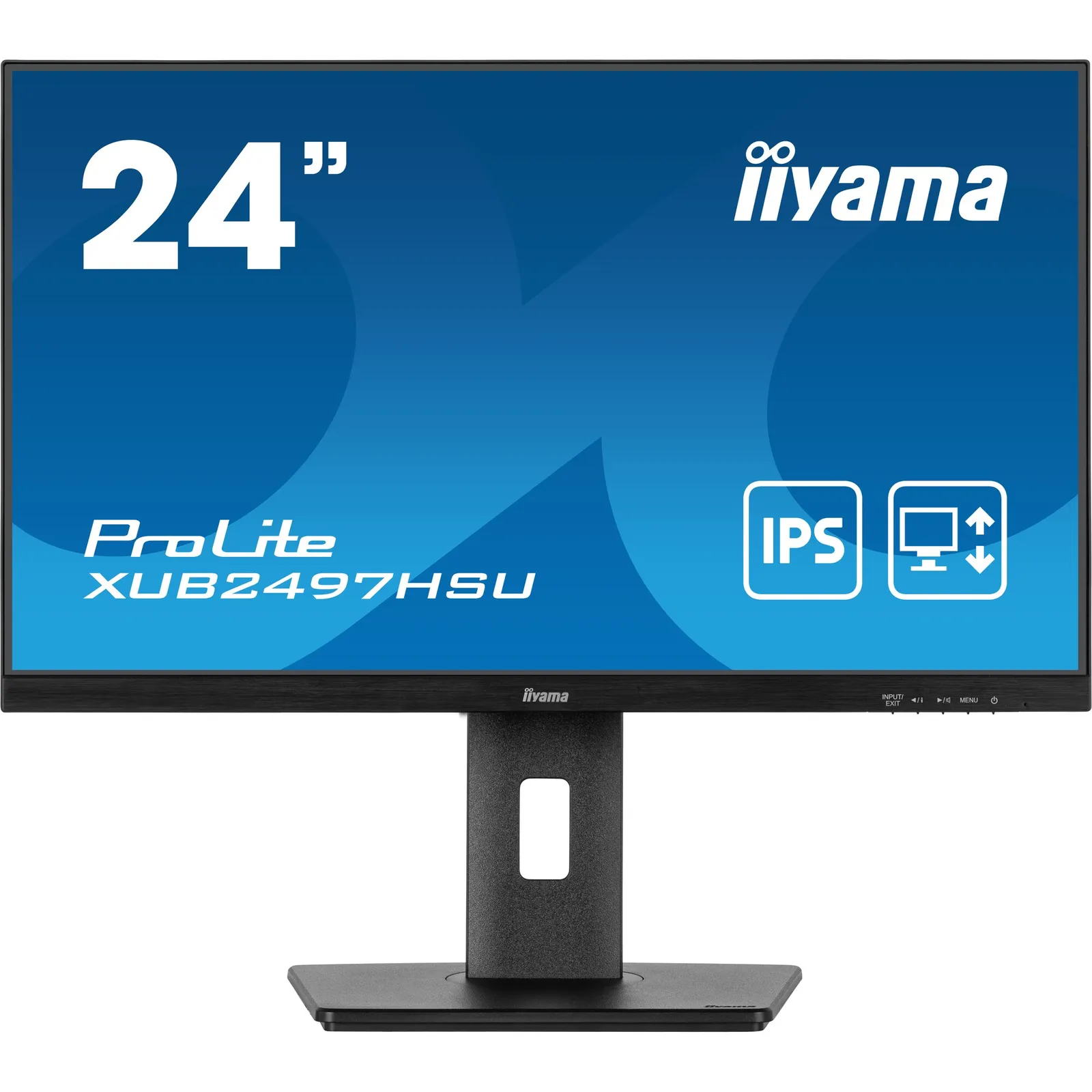 iiyama ProLite XUB2491H-B1 60, 5cm (24") FHD IPS Monitor, USB-Hub 100Hz