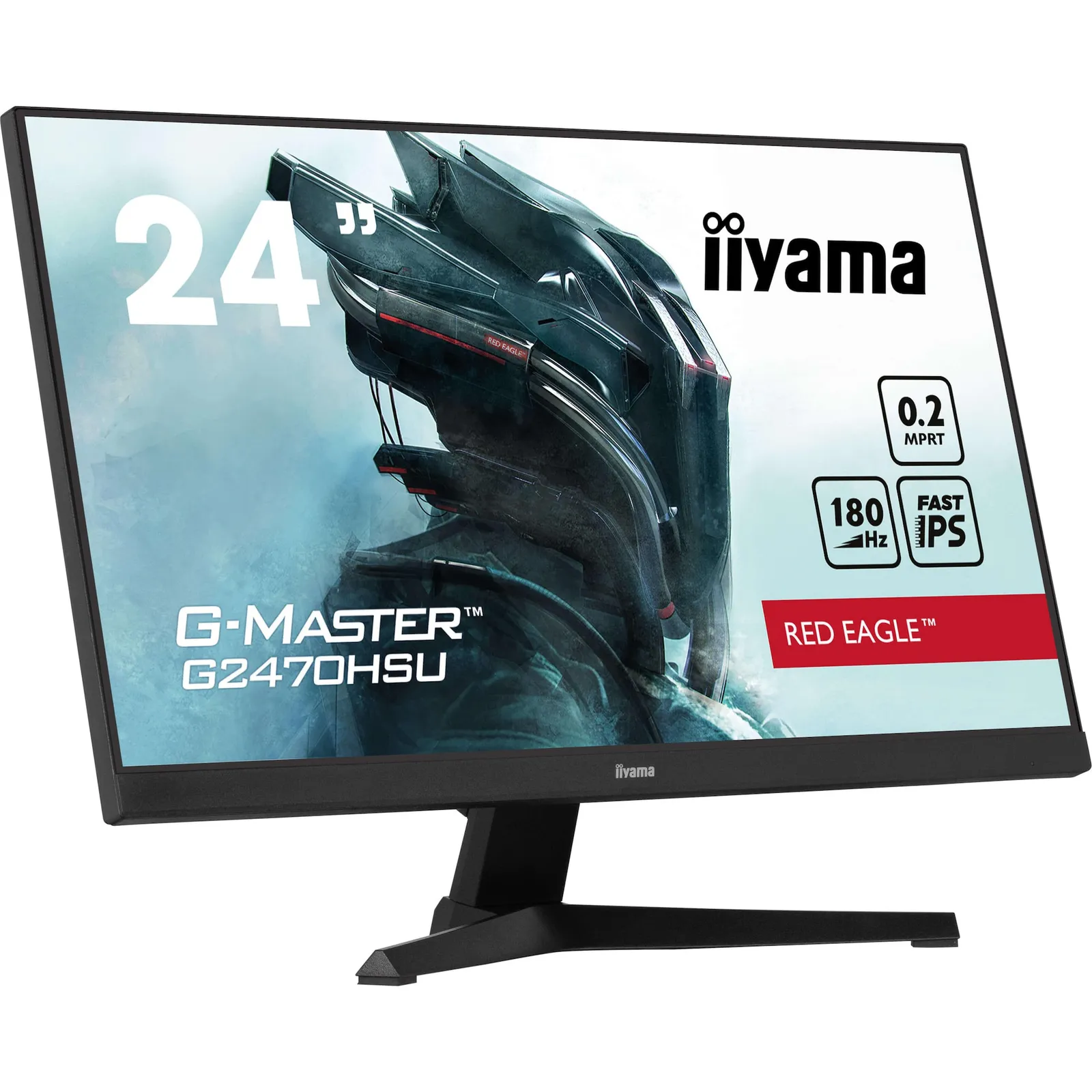 iiyama G-Master G2470HSU-B6 60,5cm (23,8") FHD IPS Gaming-Monitor HDMI DP LS - Slika 4