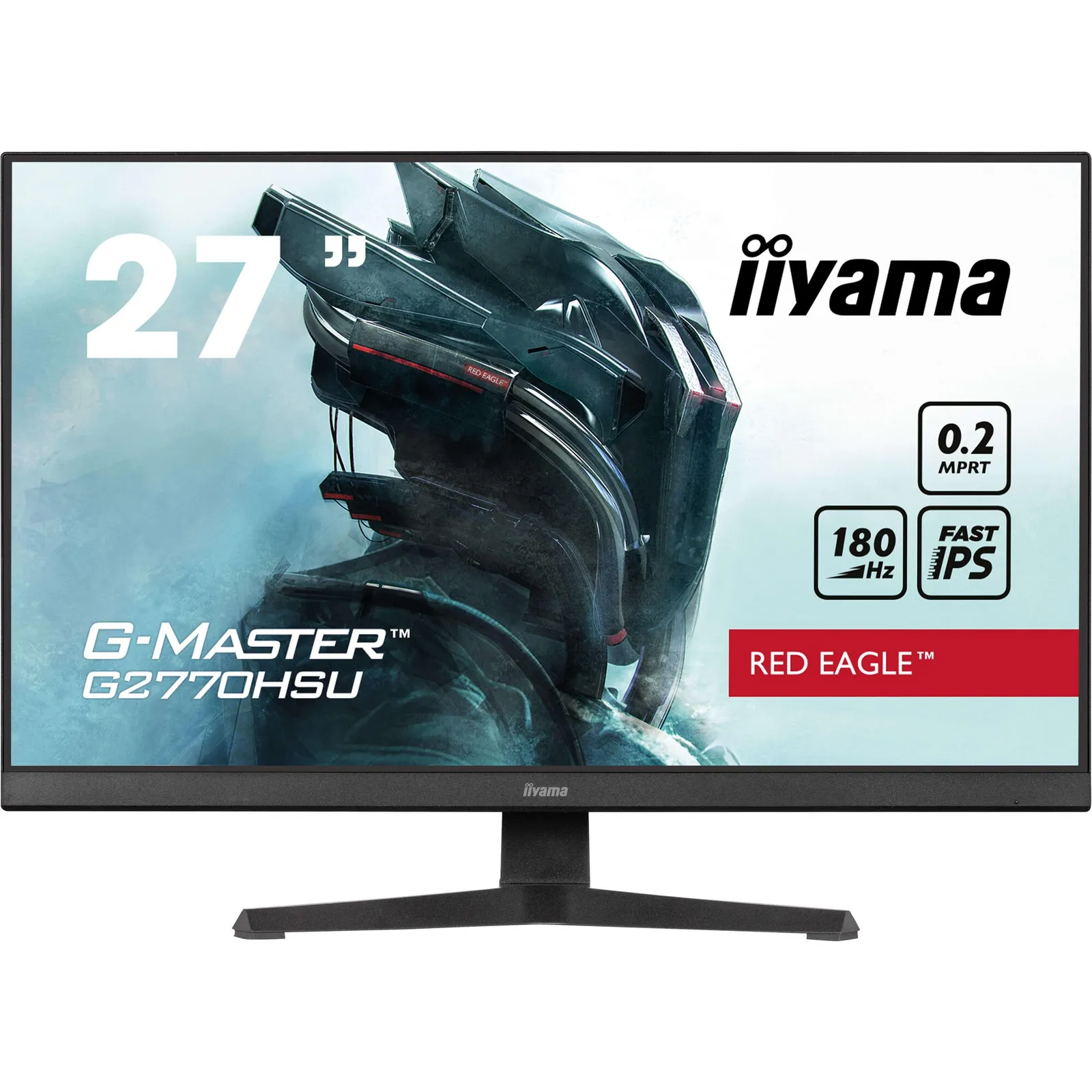 iiyama G-Master G2770HSU-B6 68, 6cm (27") FHD IPS Monitor HDMI/DP/USB 0, 2ms LS