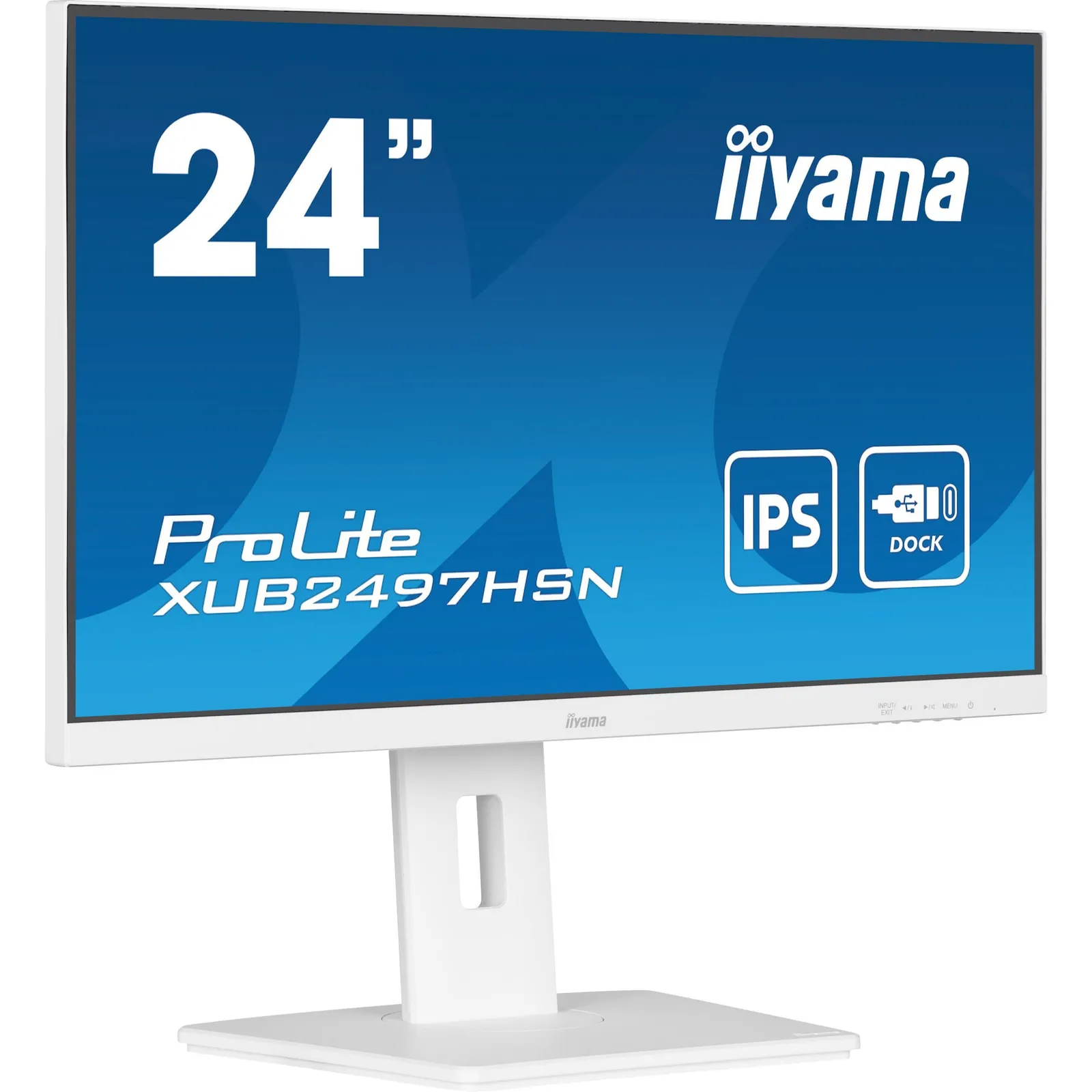 iiyama ProLite XUB2497HSN-W1 60,5cm (24") FHD IPS Monitor HDMI/DP/USB-C 1ms