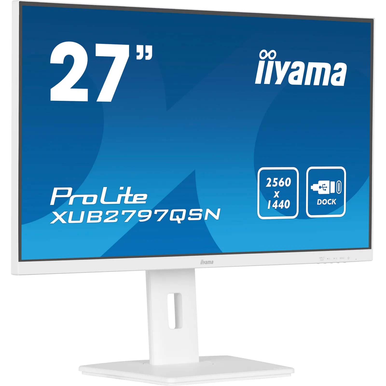 iiyama ProLite XUB2797QSN-W1 68, 5cm (27") WQHD IPS LED-Monitor DP/HDMI/USB-C