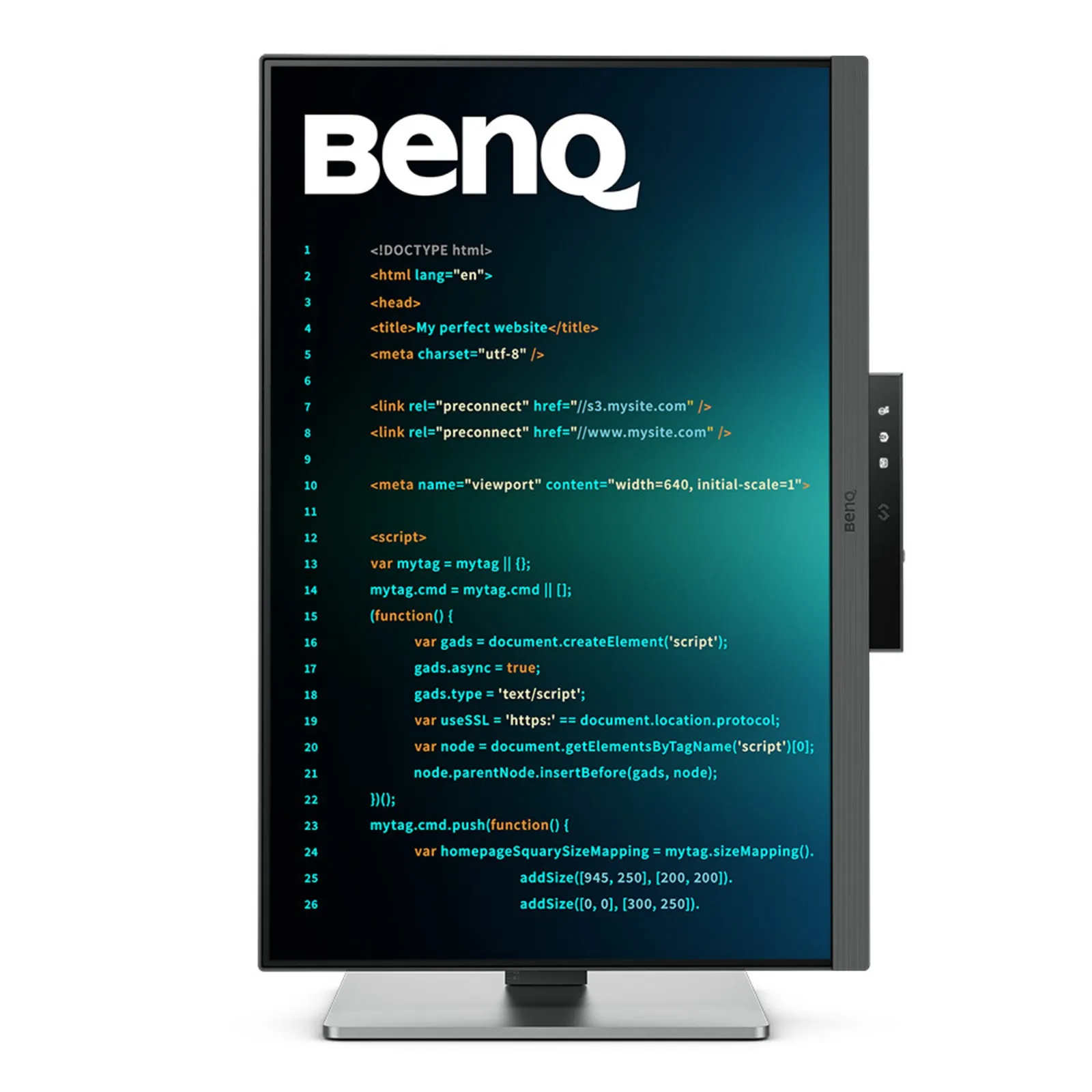 BenQ RD240Q 61,2cm (24,1") WQXGA IPS Profi-Monitor 16:10 HDMI/DP/Pivot HV - Slika 3
