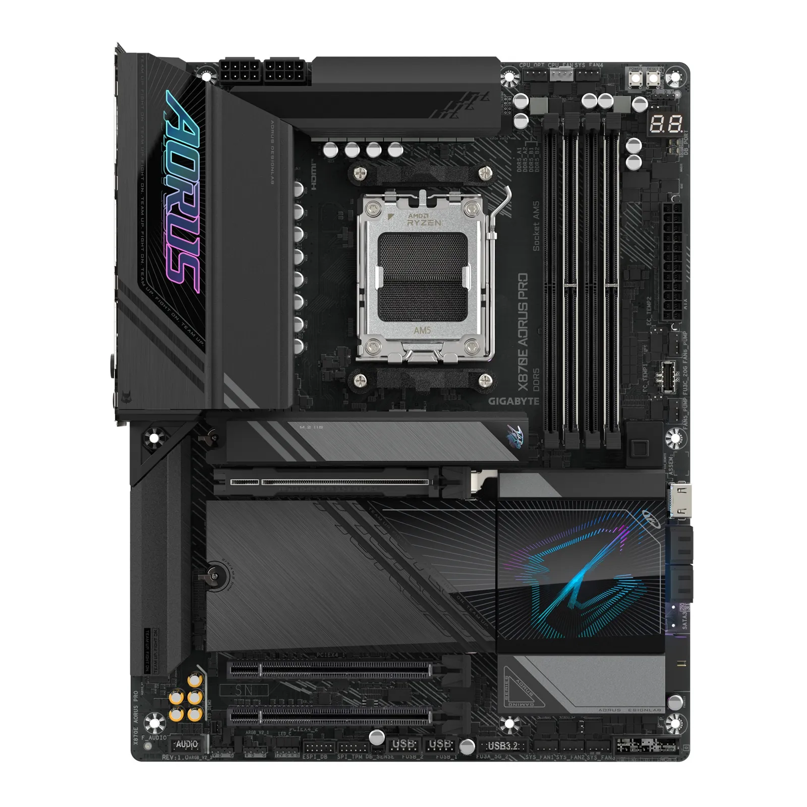 GIGABYTE X870E AORUS PRO ATX, matična ploča - Slika 4